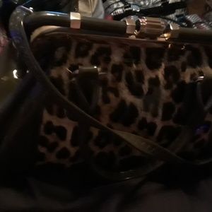 leopard purse